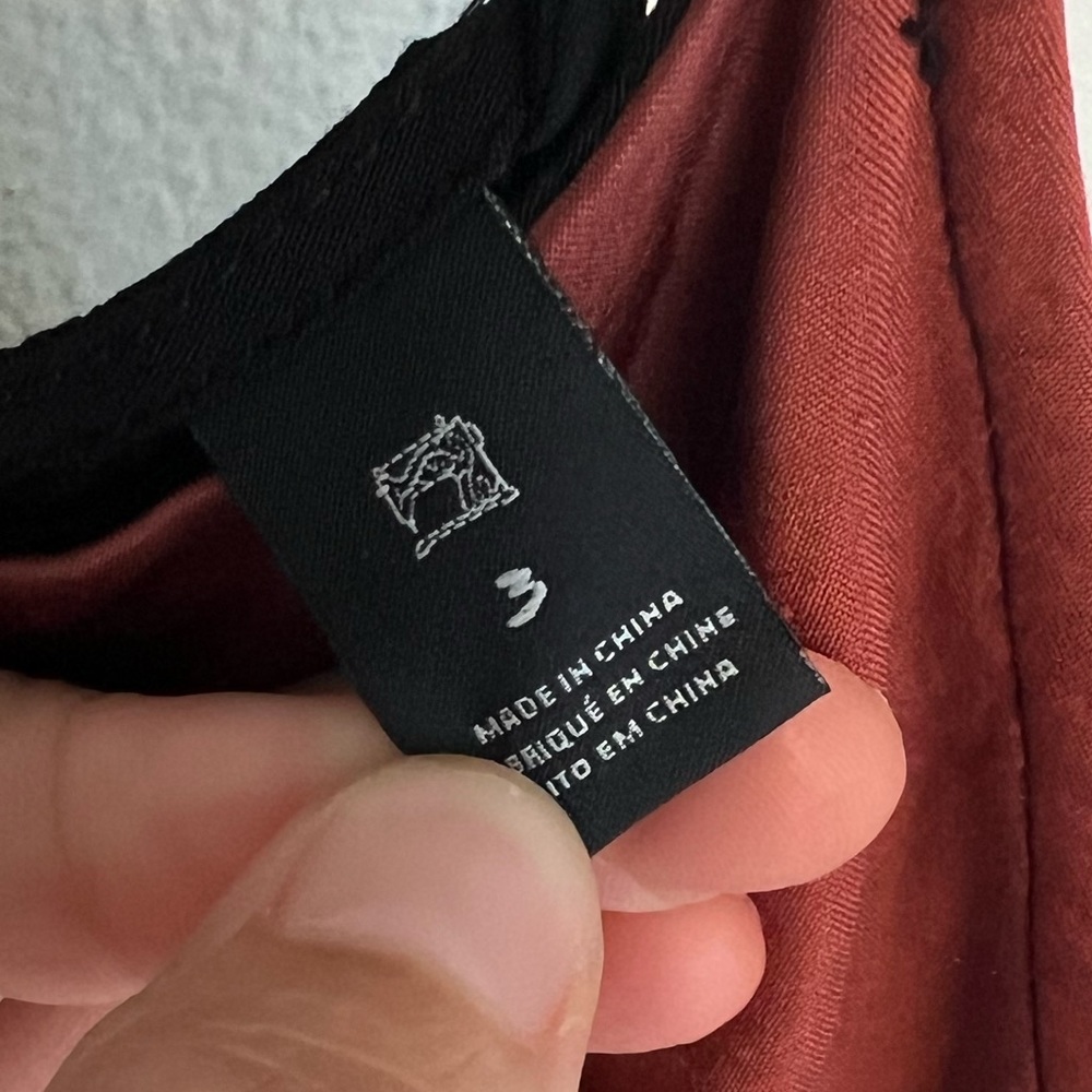 Draw String Hand Embroidered Romper - image 5